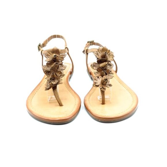 NEW Jessica Simpson Flower Sandals- Tan (Size 7.5) - Picture 4 of 6